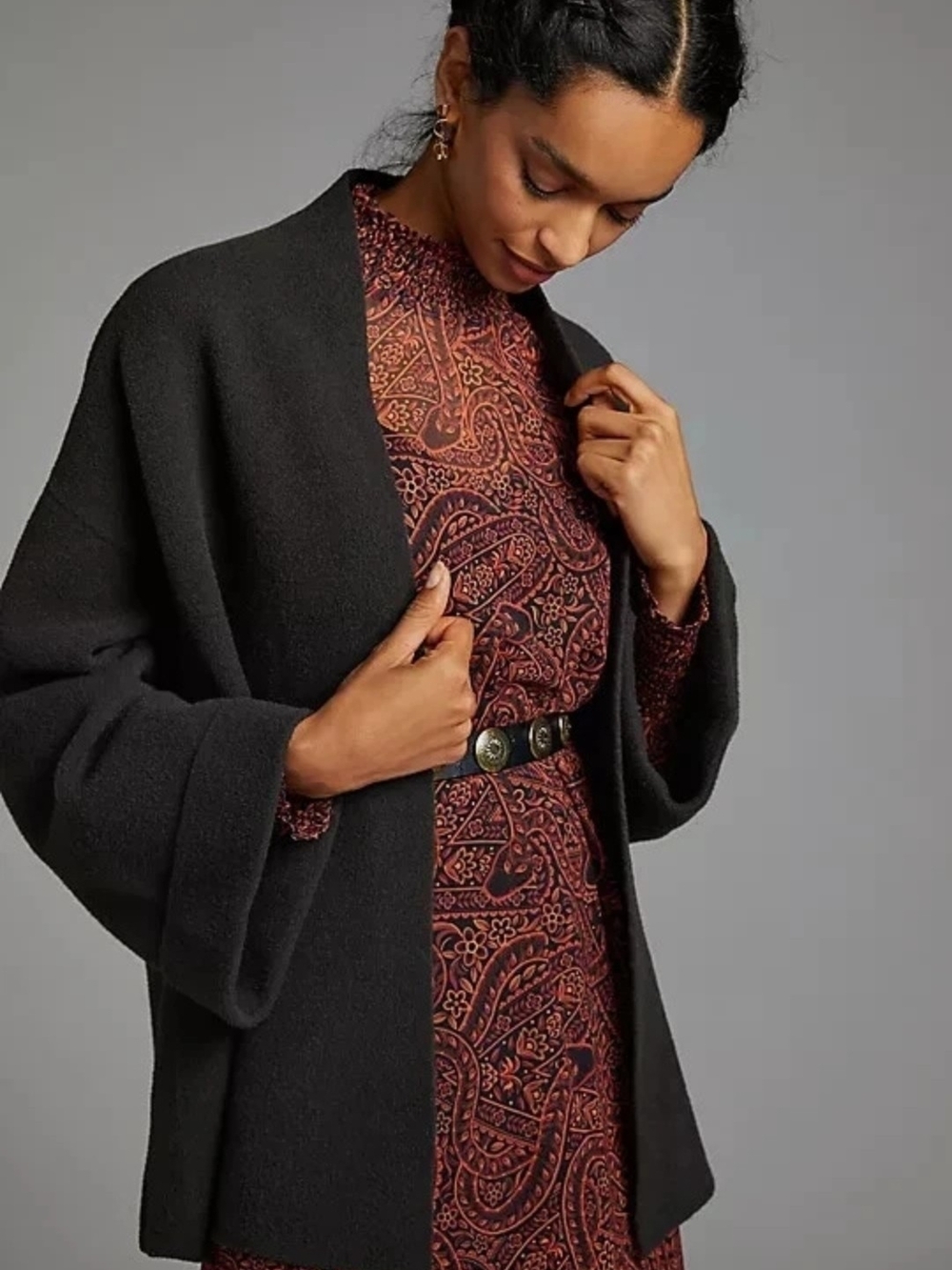 Anthropologie Clara Shawl Cardigan